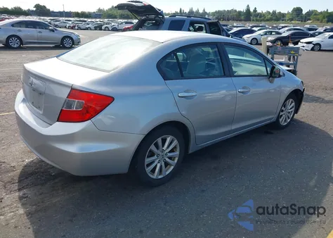 2012 Honda Civic Ex from USA, damaged, VIN 19XFB2F82CE366986